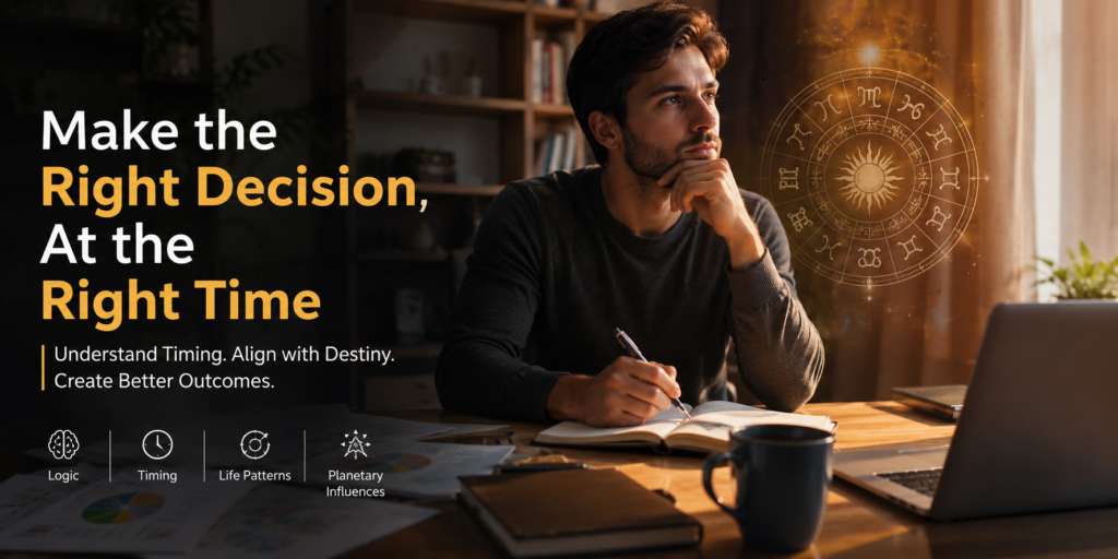 Vedic Astrology for Decision Making: The Power of Right Timing at prashnakundli