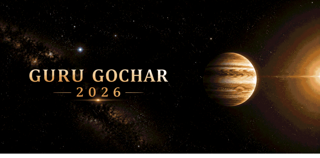 Guru Gochar 2026 Date, Time, Remedies and Predictions at Prashnakundli