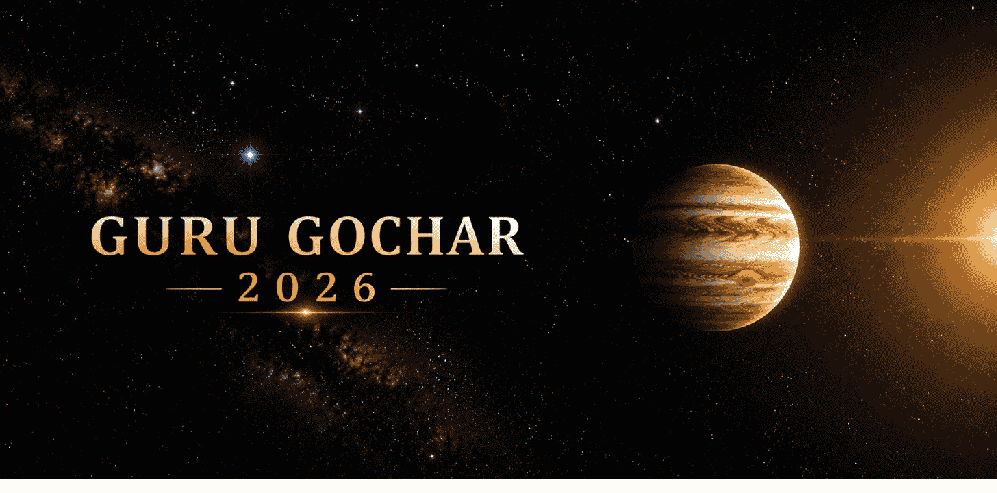 Guru Gochar 2026 Date, Time, Remedies and Predictions at Prashnakundli