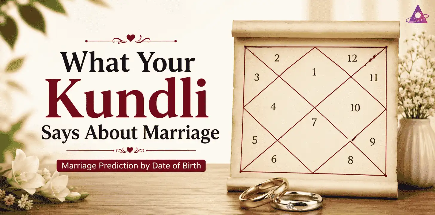 Marriage Prediction BY date of Birth at Prashna Kundali