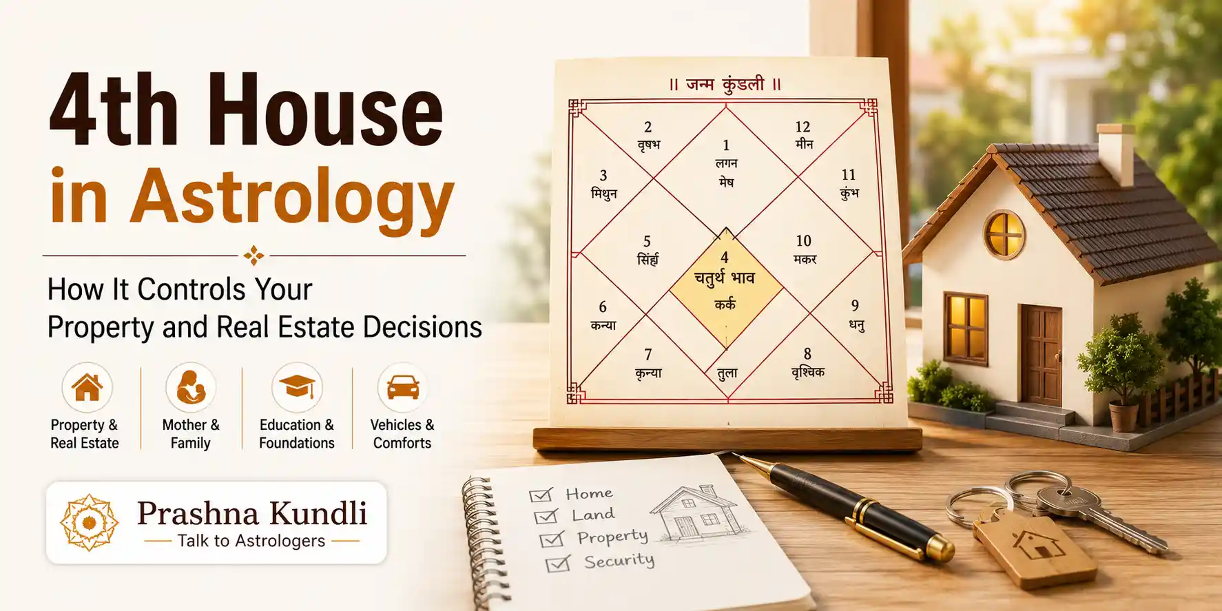 4th House in Astrology — How It Controls Your Property and Real Estate Decisions